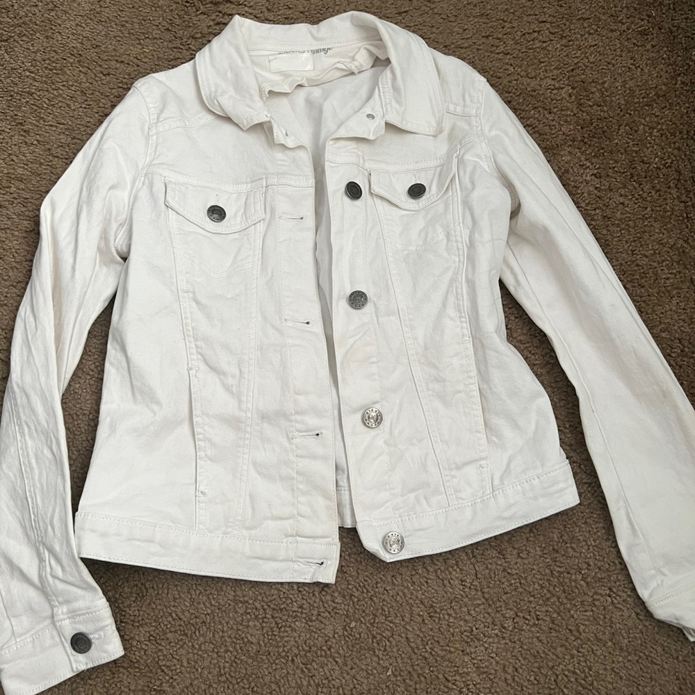 White Jean Jacket